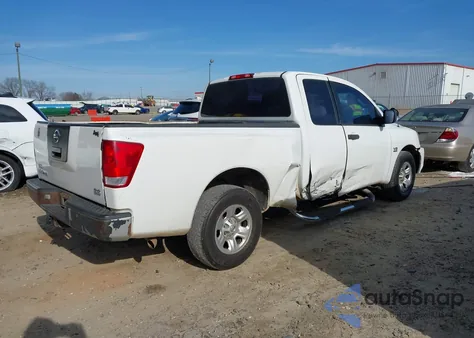 2004 Niss Titan Xe King Cab Xe z USA, uszkodzony, nr VIN 1N6AA06A84N524892